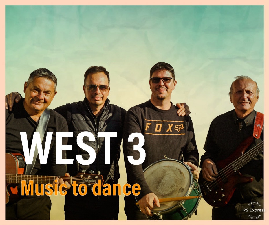 Hochzeitsband - Musik für alle Anlässe, wie Hochzeiten, Vernissgen, Festen, uvm.

Von Austropop, Rock, Pop, Evergreen bis zu aktuellen Hits! - WEST 3