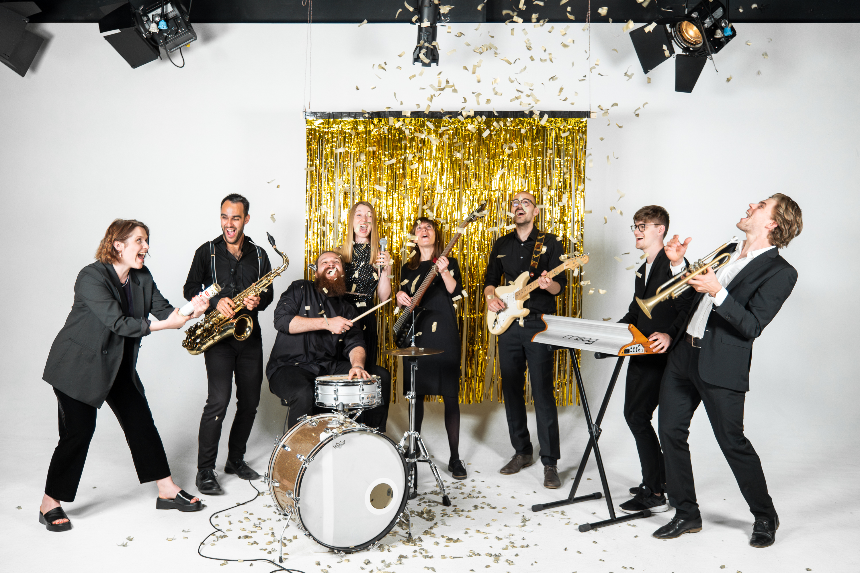 Hochzeitsband - Lama Lametta