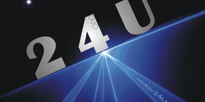 Hochzeitsmusik - Besetzung (mögl. Instrumente): Saxophon - Mitterfels - Unser Logo von 24U - Two For You
zu sehen unter www.duo-24u.de - 24U - Two For You
