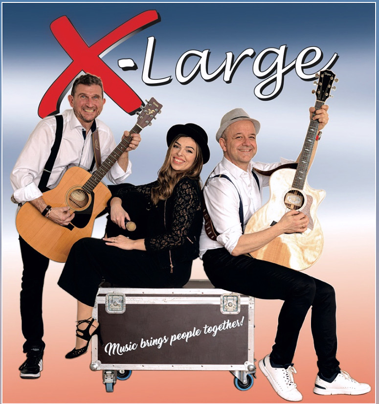 Hochzeitsband - Du suchst gute Laune und beste Stimmung für deine Hochzeit? Mit unserem Toprepertoire (70iger-90iger Partyhits, Standards, Schlager, Pop, Rock, Country, sowie aktuelle Charthits) sind wir Drei aus Vorarlberg die perfekte Partyband für deinen Event!
Ein unvergessliches Musikerlebnis ist garantiert! www.xlpartyband.at - X-Large Partyband