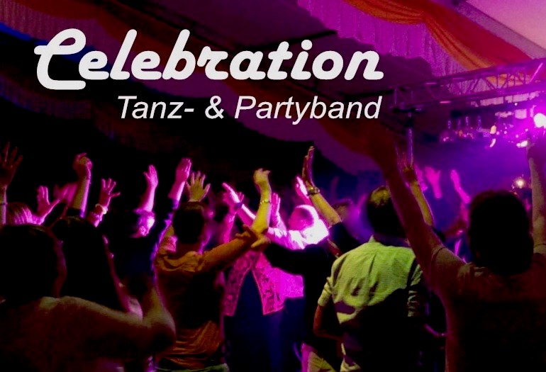 Hochzeitsband: Celebration - dieser Name steht für die Tanz-& Partyband aus dem Emsland, die es sich zur Aufgabe macht, Ihre Veranstaltung mit der passenden Musik und super Stimmung zu versorgen. - Celebration Tanz- & Partyband