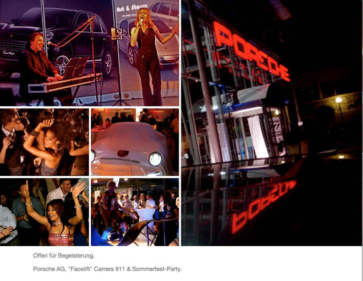 Hochzeitsband: Offen für Begeisterung. - Art & Storm (vom Duo bis Quintett)