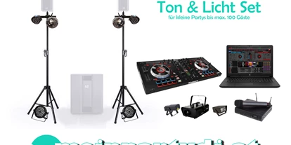 Hochzeitsmusik - Musikrichtungen: Independent - Ton und Lichtset Standard - meinpartydj.at