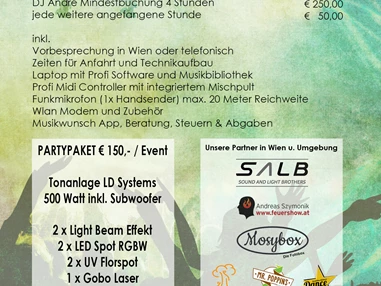 Hochzeitsband: Flyer Hinten - meinpartydj.at