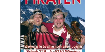 Hochzeitsmusik - PLZ 6323 (Österreich) - Die Gletscherpiraten machen eure Hochzeit unvergesslich. - Gletscherpiraten - Die Hochzeitsband, Eventband, Coverband, Partyband, Ballmusik,Tanzband, Feuerwehr