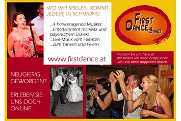 Hochzeitsband: First Dance Band - Die Band für Ihre Hochzeit oder jede andere Veranstaltung - First Dance Band