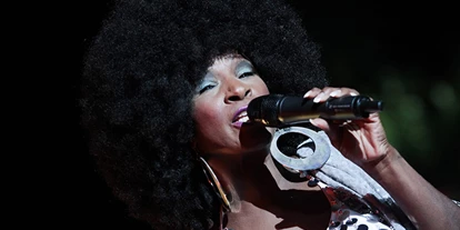 Hochzeitsmusik - Musikrichtungen: 70er - Hessen Süd - Pamela O'Neal die Frontfrau der Hochzeitsband Soul On Ice Band. - Pamela O'Neal and Soul On Ice Band