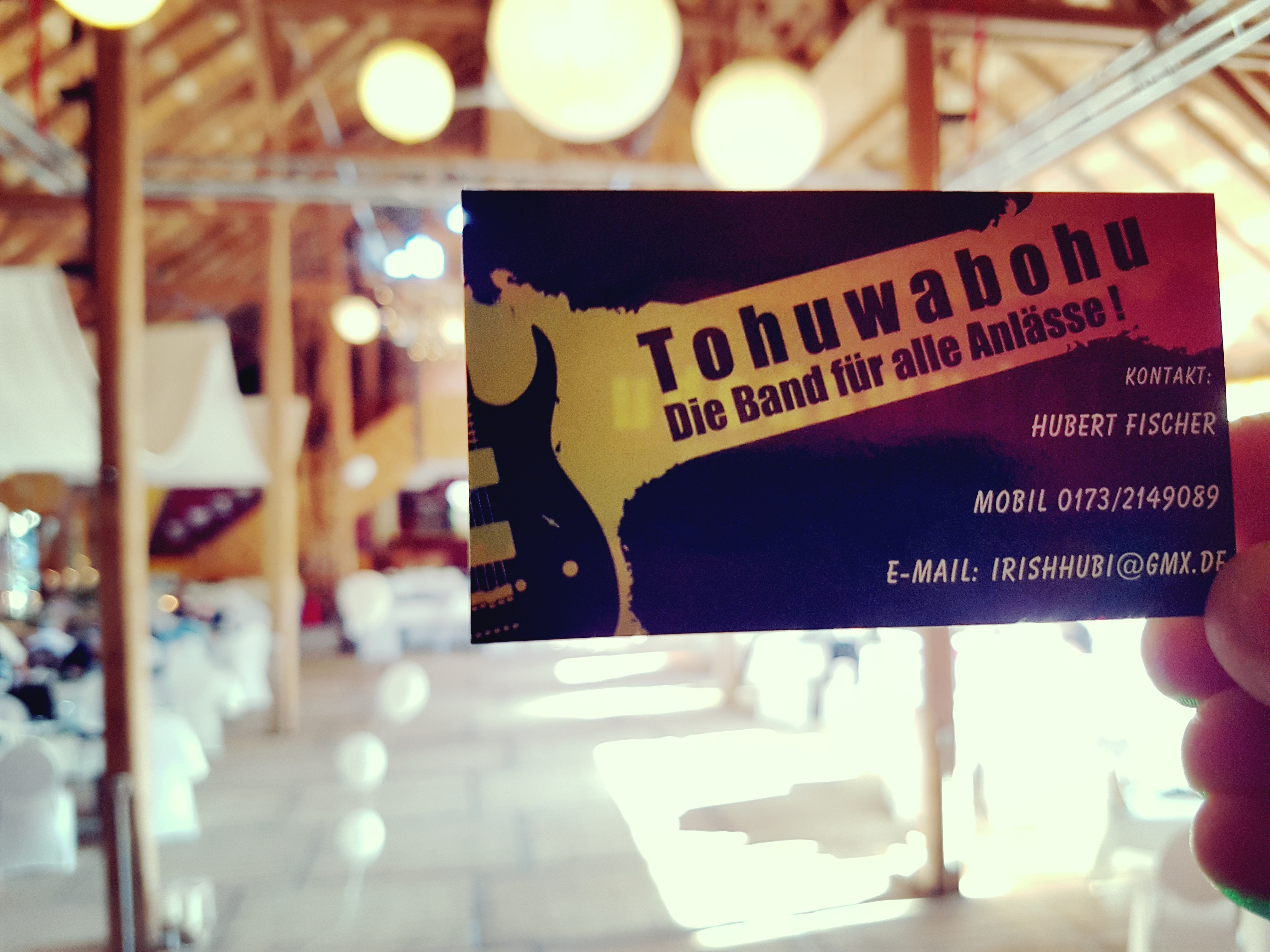 Hochzeitsmusik - Band-Typ: Sonstige - Bayern - Tohuwabohu Band