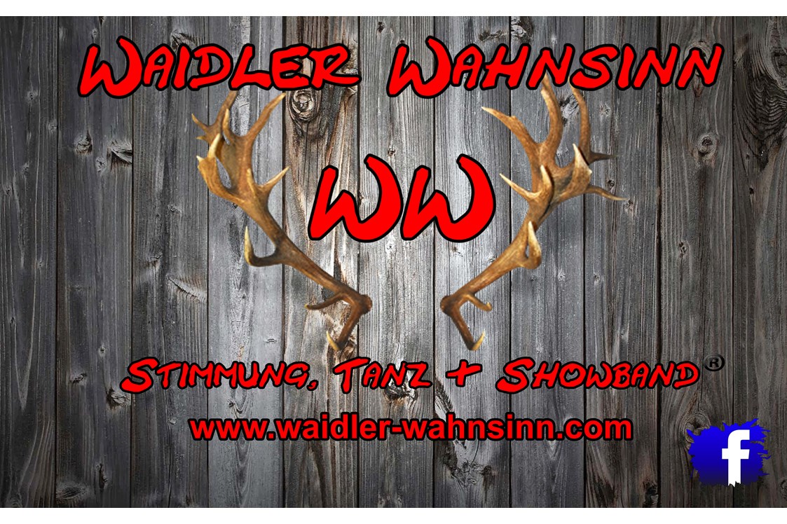 Hochzeitsband: Bandbanner Waidler Wahnsinn - Waidler Wahnsinn