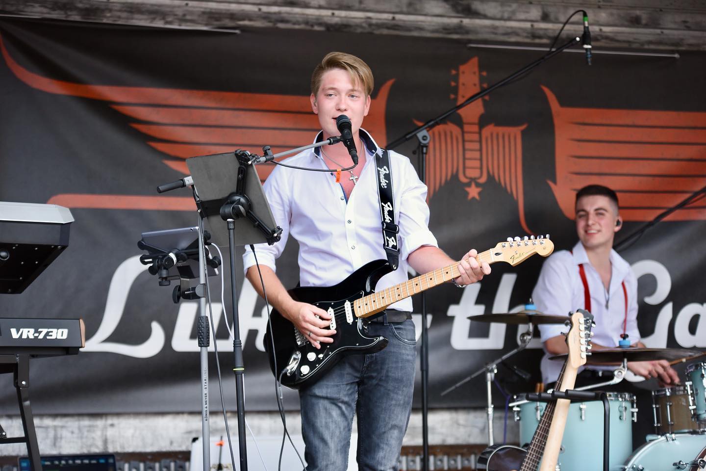 Hochzeitsmusik - Besetzung (mögl. Instrumente): Bass - PLZ 3372 (Österreich) - Thalinger Dorffest 2021 - Luke and the Gang