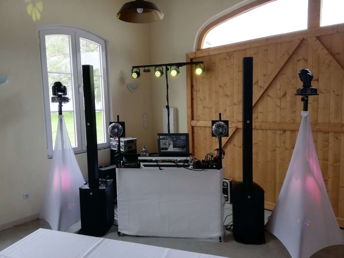 Hochzeitsmusik - geeignet für: Partymusik - Franken - Beispiel Aufbau - Roland Duffner "DJ Duffy" Hochzeiten & Events