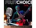 Hochzeitsband: FIRST CHOICE 
SOLO, DUO und TRIO Besetzung  - First Choice