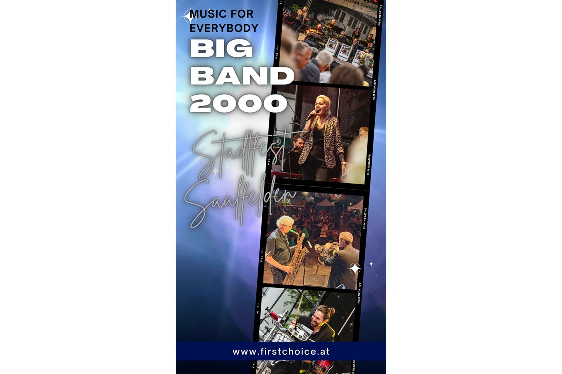 Hochzeitsband: BIG BAND 2000 - First Choice