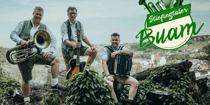 Hochzeitsmusik - Einstudieren von Wunschsongs - Süd & West Steiermark - Die Stiefingtaler Buam