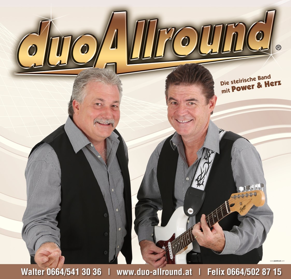 Hochzeitsband: "duoAllround"
Felix & Walter

www.duo-allround.at  - duo Allround