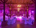 Hochzeitsband: Lichtgestaltung für den Hochzeits-Saal - Partyhochzeitsmusik