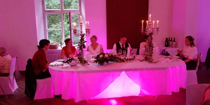 Hochzeitsmusik - PLZ 93128 (Deutschland) - Beleuchteter Brauttisch - Partyhochzeitsmusik