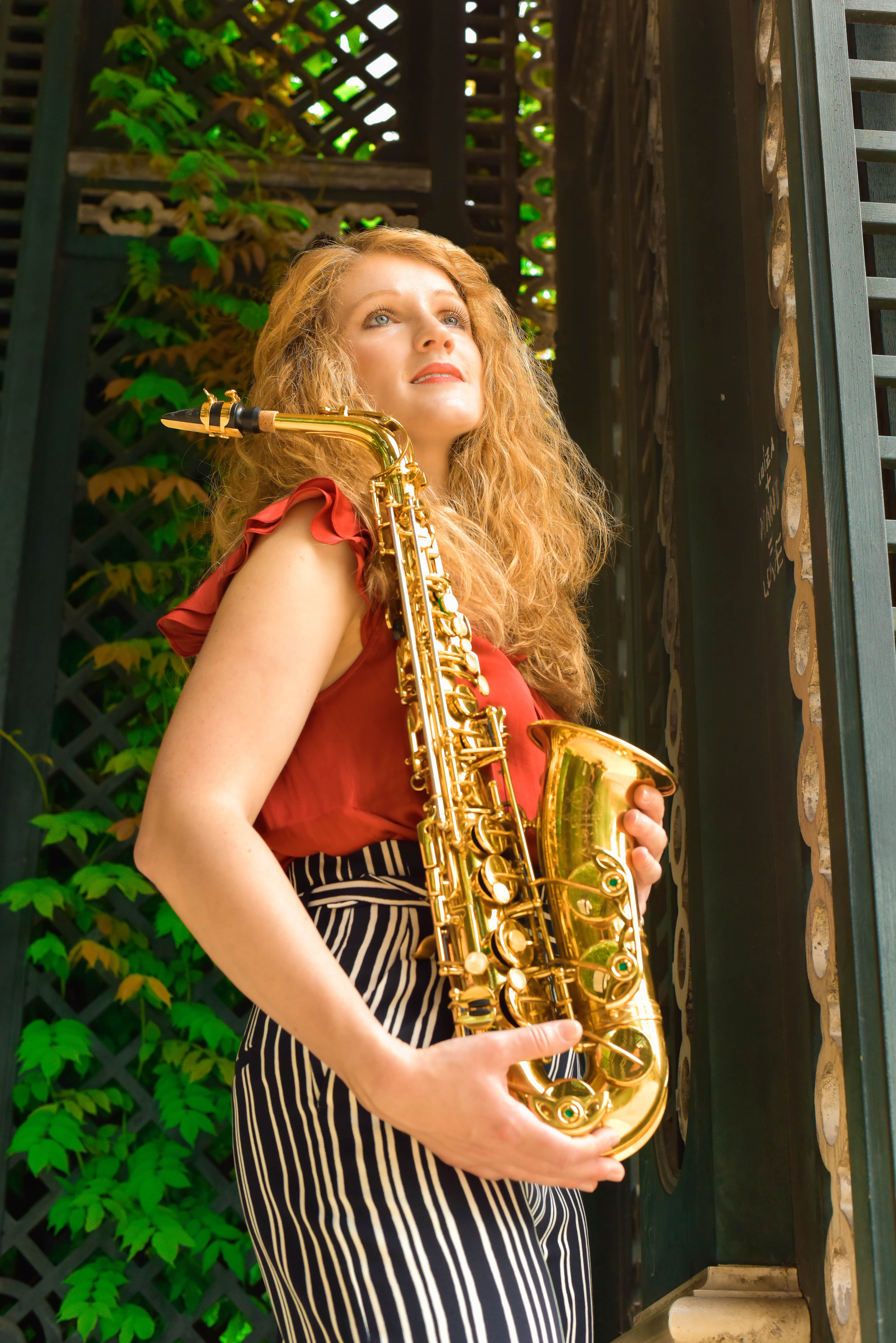 Hochzeitsband: Saxophonistin, Silke Gert - Saxophonistin Silke Gert