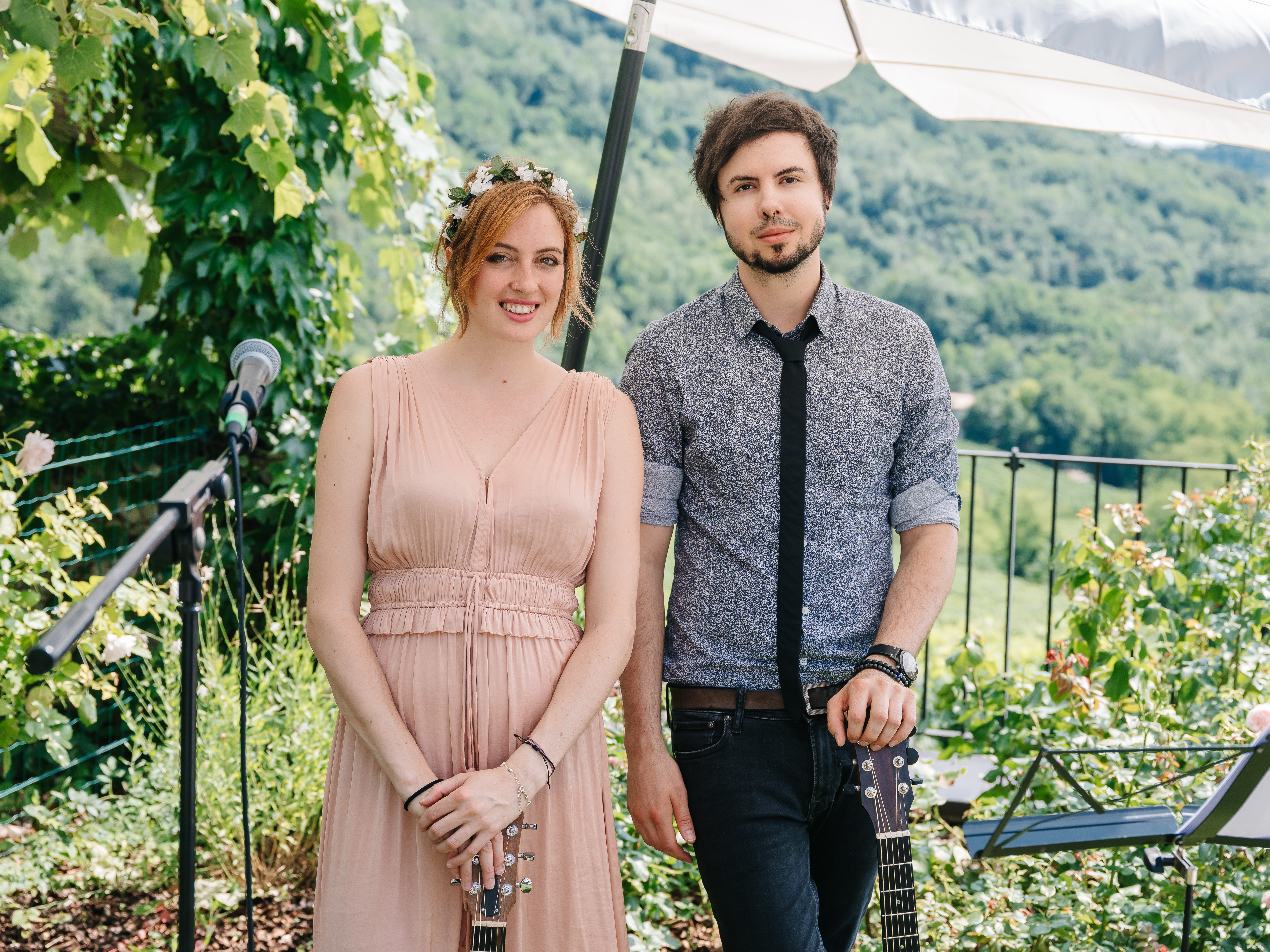 Hochzeitsmusik - PLZ 8042 (Österreich) - Hi! Das sind wir auf einer Hochzeit in Italien :)  - Duo Nachtigall