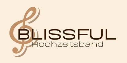 Hochzeitsmusik - PLZ 85104 (Deutschland) - Unser Logo - BLISSFUL - Hochzeitsband
