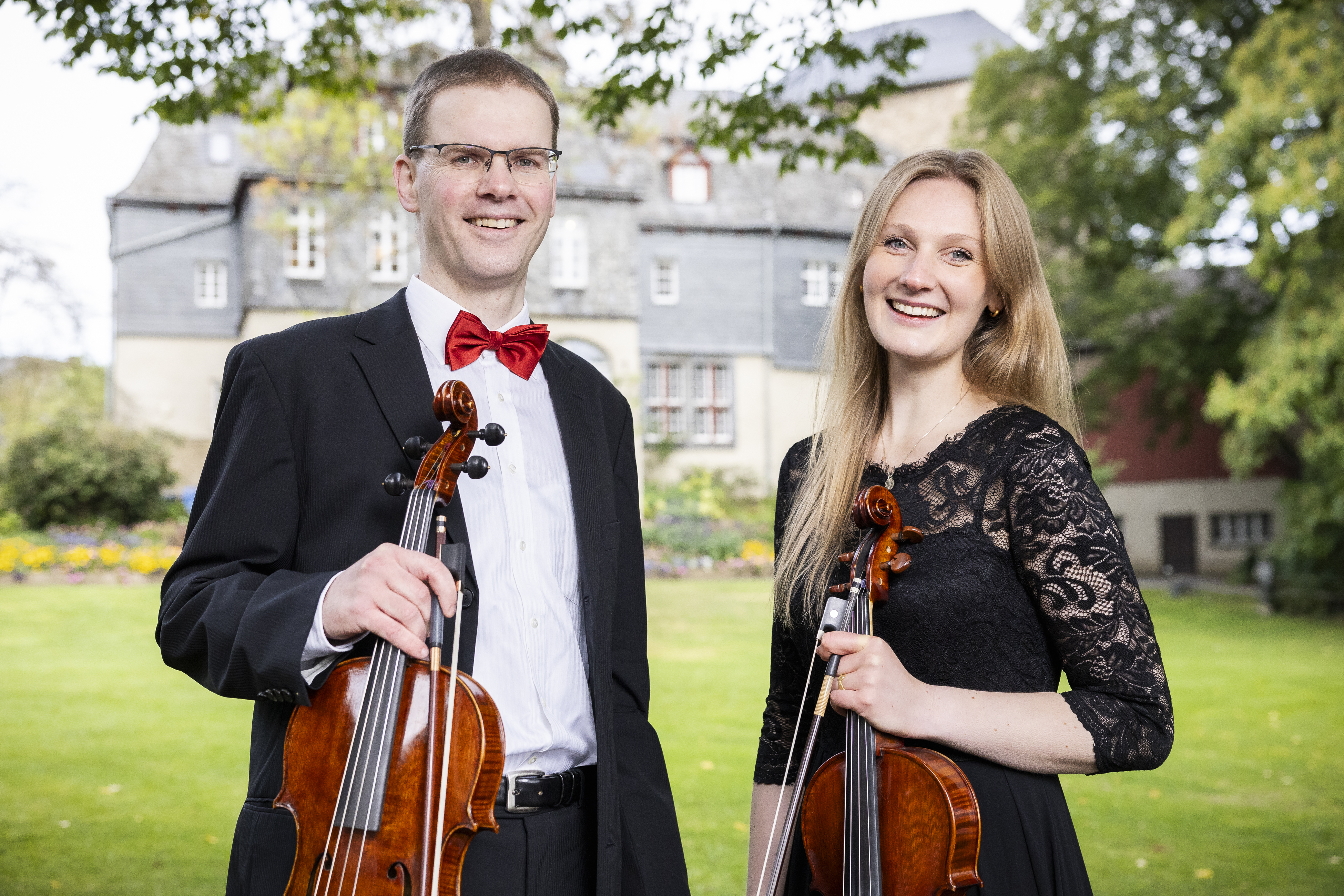 Hochzeitsmusik - Besetzung (mögl. Instrumente): Geige - Nordrhein-Westfalen - Violviva Streichduo - Violviva