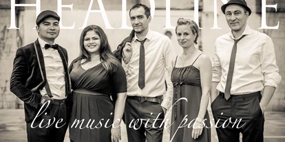 Hochzeitsmusik - Band-Typ: Quartett - Schweiz - HOCHZEITSBAND HEADLINE