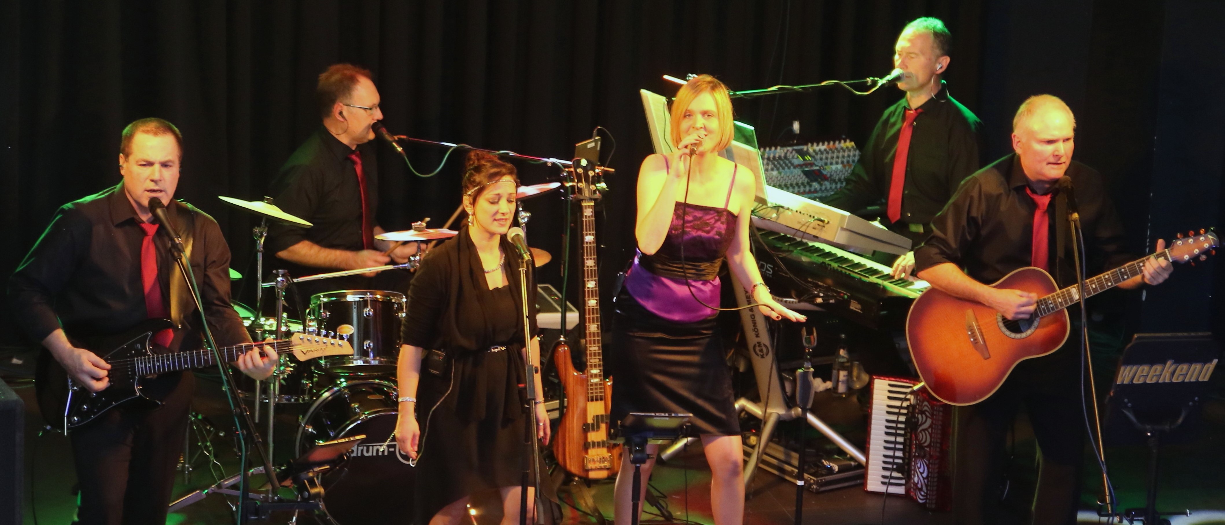 Hochzeitsmusik - Musikrichtungen: 70er - Allgäu / Bayerisch Schwaben - Weekend bei Galaball mit 2 Sängerinnen - Weekend