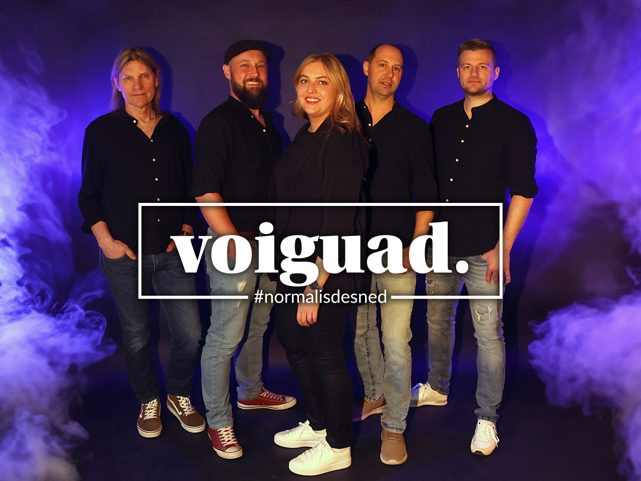 Hochzeitsband: Promobild der Hochzeitsband & Partyband voiguad. aus Bayern, Regensburg, Landshut, Straubing und Dingolfing - voiguad. Hochzeitsband & Partyband