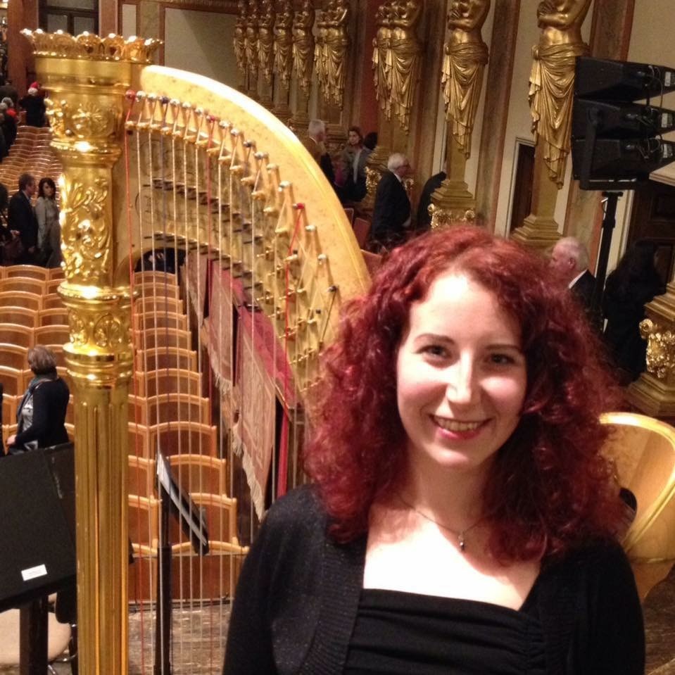 Hochzeitsband: Veronika at Musikverein - Your Event Harpist - Veronika Villanyi