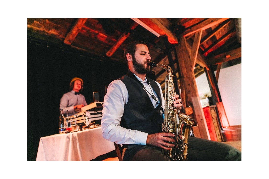 Hochzeitsband: SAXOBEATZ für das Abendessen - SAXOBEATZ | DJ & Live Saxophon 